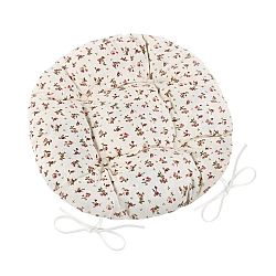 Bellatex Sedák Adéla kulatý prošívaný Růžička, 40 cm