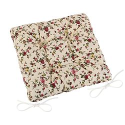 Bellatex Sedák Adéla prošívaný Letní kvítek, 40 x 40 cm