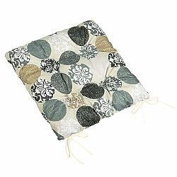 Bellatex Sedák Berta prošívaný Koule šedá, 40 x 40 cm