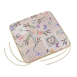 Bellatex Sedák hladký Ema Patchwork levandule, 40 x 40 cm