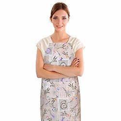 Bellatex Zástěra Ema Patchwork levandule, 67 x 84 cm