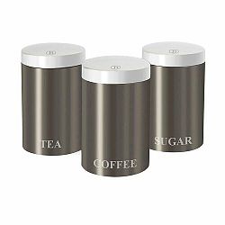 Berlinger Haus 3dílná sada dóz Carbon Metallic Line