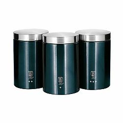 Berlinger Haus 3dílná sada dóz na potraviny Aquamarine Metallic Line