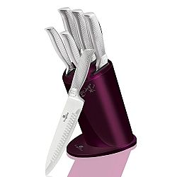 BERLINGERHAUS Sada nožů ve stojanu Royal Purple Metallic Line BH-2269 6 ks