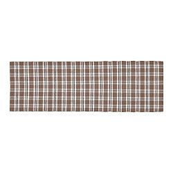 Boma Trading Běhoun Happy check béžová/černá, 35 х 120 cm