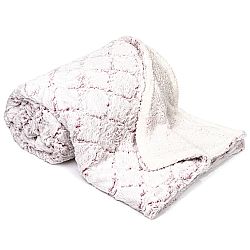 Boma Trading Beránková deka XXL Pompeian red, 200 x 240 cm