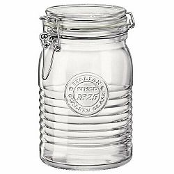Bormioli Rocco Skleněná dóza s clip uzávěrem Officyna, 1 l