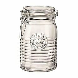 Bormioli Rocco Zavařovací sklenice s clip uzávěrem, 1 l