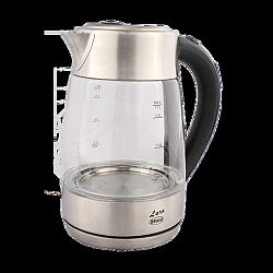 Bravo B-4828 skleněná rychlovarná konvice Lara, 1,7 l