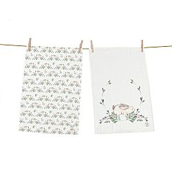 Butter Kings Kuchyňská utěrka Rabbits, 50 x 70 cm, sada 2 ks