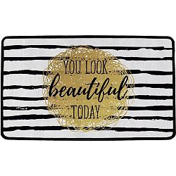 Butter Kings Vnitřní multifunkční rohožka Look beautiful, 75 x 45 cm