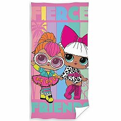 Carbotex Dětská osuška L.O.L. Surprise Divoké Kámošky, 70 x 140 cm