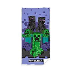 Carbotex Dětská osuška Minecraft Enderman Monster, 70 x 140 cm