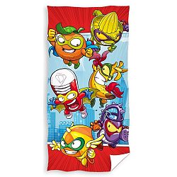 CARBOTEX Dětská osuška Super Zings Mega Veg Vs Great Ter, 70 x 140 cm