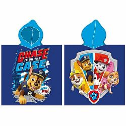 Carbotex Dětské pončo Tlapková Patrola Erb Labiek, 55 x 110 cm