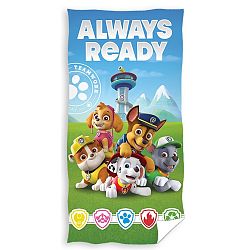 CARBOTEX Osuška Tlapková Patrola Vždy připraveni, 70 x 140 cm