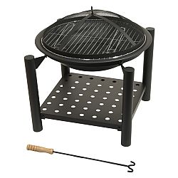 Cattara 13015 Ohniště s grilovací mřížkou Sabatini, 54 x 55x 54 cm