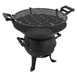 Cattara Gril na dřevěné uhlí litinový BRINDISI, 47 x 40 x 36 cm