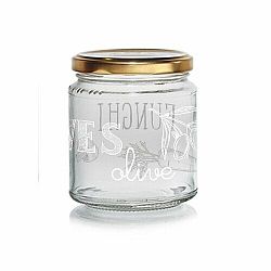 Cerve Zavařovací sklenice s víčkem  EASY WHITE 300 ml, 6 ks