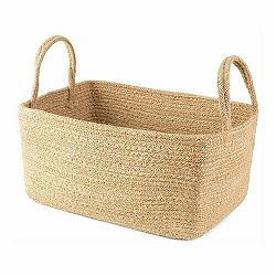 Compactor Úložný košík BASKET z přírodní juty, 29 x 20 x 15 cm