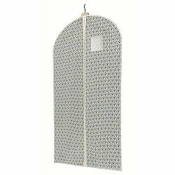 Compactor Úložný obal na obleky a krátké šaty MISSY, 60 x 100 cm, modro-bílá