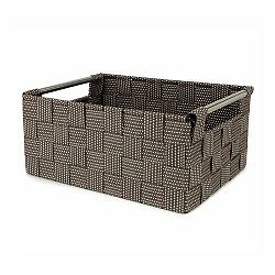 Compactor Úložný organizér Toronto, 25 x 17 x 10 cm, tmavě hnědá