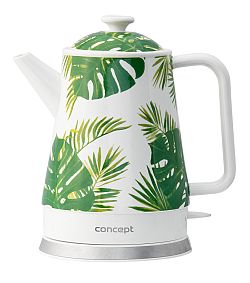 Concept RK0081 Rychlovarná konvice keramická 1,5 l, MONSTERA
