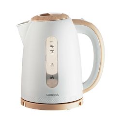 Concept RK2331 Rychlovarná konvice Palette 1,7 l, béžová, béžová