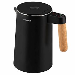 Concept RK3301 rychlovarná konvice nerezová Salt & Pepper 1,5 l, černá, černá