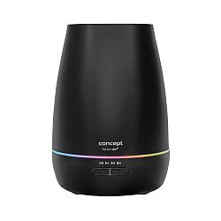 Concept ZV1021 Zvlhčovač vzduchu s aromadifuzérem 2v1 Perfect air, černá
