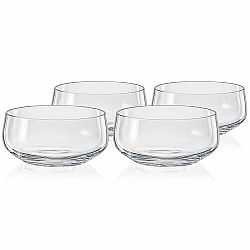 Crystalex 4dílná sada misek Mini Bowls Clear Clear, 95 ml