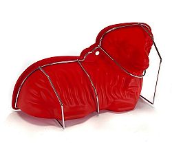 CULINARIA Banquet Forma silikonová Beránek červená, 30 x 16 x 9,5 cm