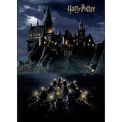 Dětská fototapeta Harry Potter Hogwarts Night 182 x 252 cm, 4 díly