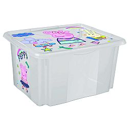 Dětský úložný box Prasátko Peppa, 38 x 28,5 x 20,5 cm
