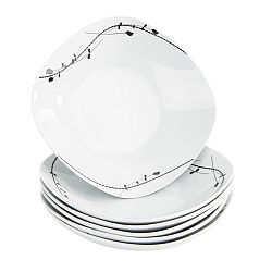 Domestic 6dílná sada hlubokých talířů Londra, 21,5 cm