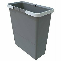Elletipi Plastový koš s rukojeťmi 12 l, 34 x 15 x 30 cm