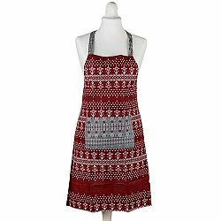 Florentyna Kuchyňská zástěra MERRY červená, 60 x 80 cm