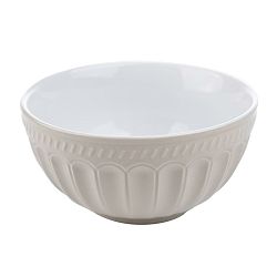 Florina Sada keramických misek Roma, 14 cm, 6 ks, béžová