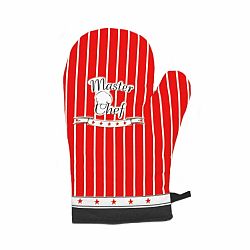 Forbyt Kuchyňská chňapka Master Chef červená, 18 x 28 cm