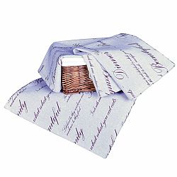 Forbyt Kuchyňská utěrka Violet béžovošedá, 45 x 70 cm, sada 3 ks