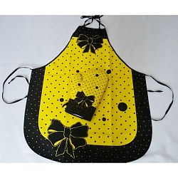 Forbyt Kuchyňský set zástěra a chňapka Madam, 59 x 73 cm, 18 x 28 cm