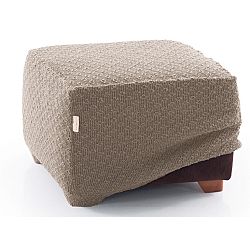 Forbyt Multielastický potah na taburet Martin béžová, 60 x 60 cm