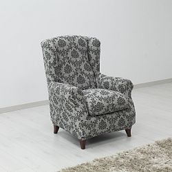 Forbyt Napínací potah na ušák Istanbul šedá, 70 - 100 cm x 90 - 110 cm