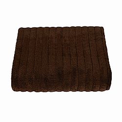 Forbyt Ručník mikrobavlna DELUXE hnědá, hnědá, 50 x 95 cm