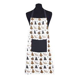 Forbyt Vánoční Kuchyňská zástěra Stromky, 70 x 90 cm