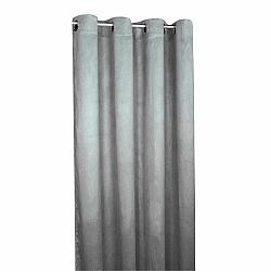 Forbyt Zatemňovací závěs Suedine světle šedá, 140 x 240 cm, sada 2 ks