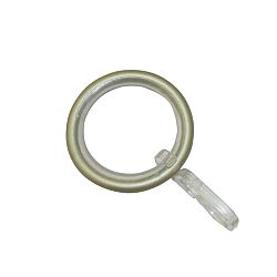 Gardinia Kroužky s vložkou a háčkem ELBA 19 mm champagner, 10 ks