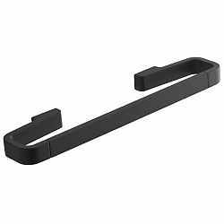 GEDY A8213014 Samoa držák ručníků 30 x 6,5 cm, černá