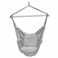 ISwing Závěsné houpací křeslo Grand, šedá, 120 x 150 x 130 cm