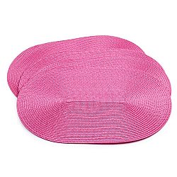 Jahu Prostírání Deco ovál růžová, 30 x 45 cm, sada 4 ks